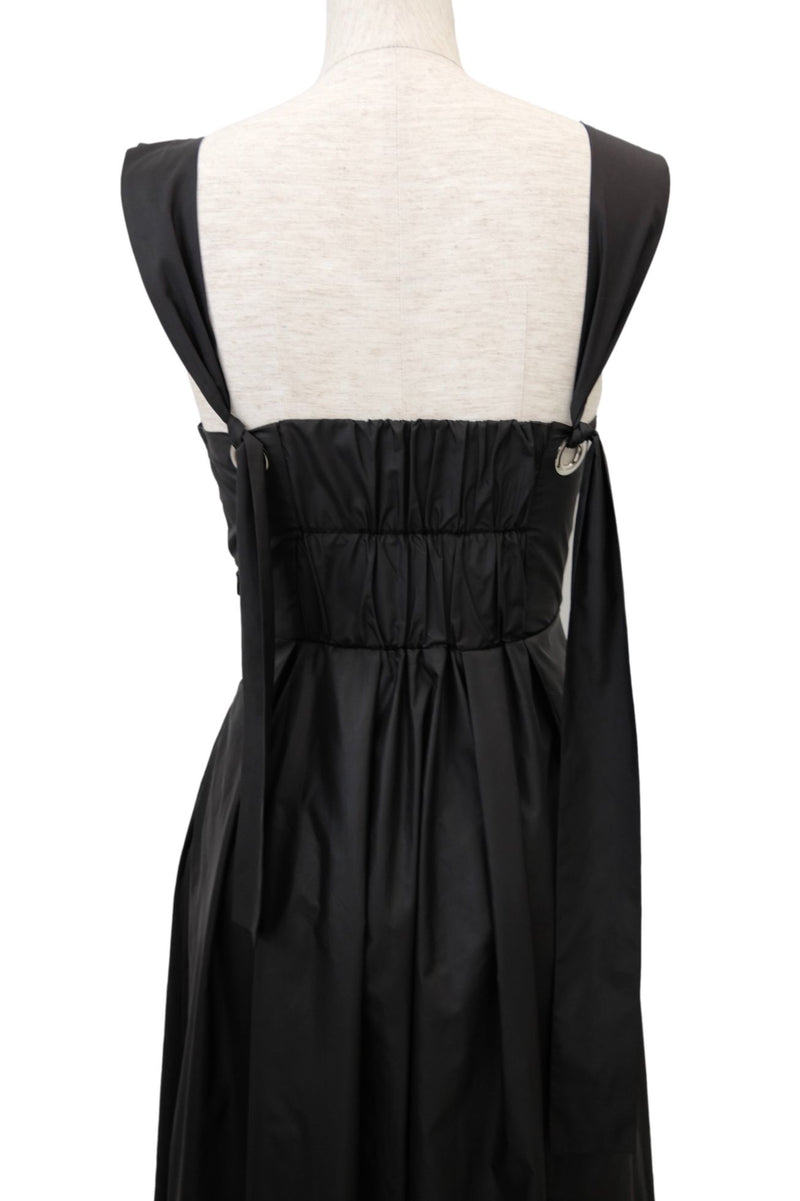 Nylon volume onepiece - Black