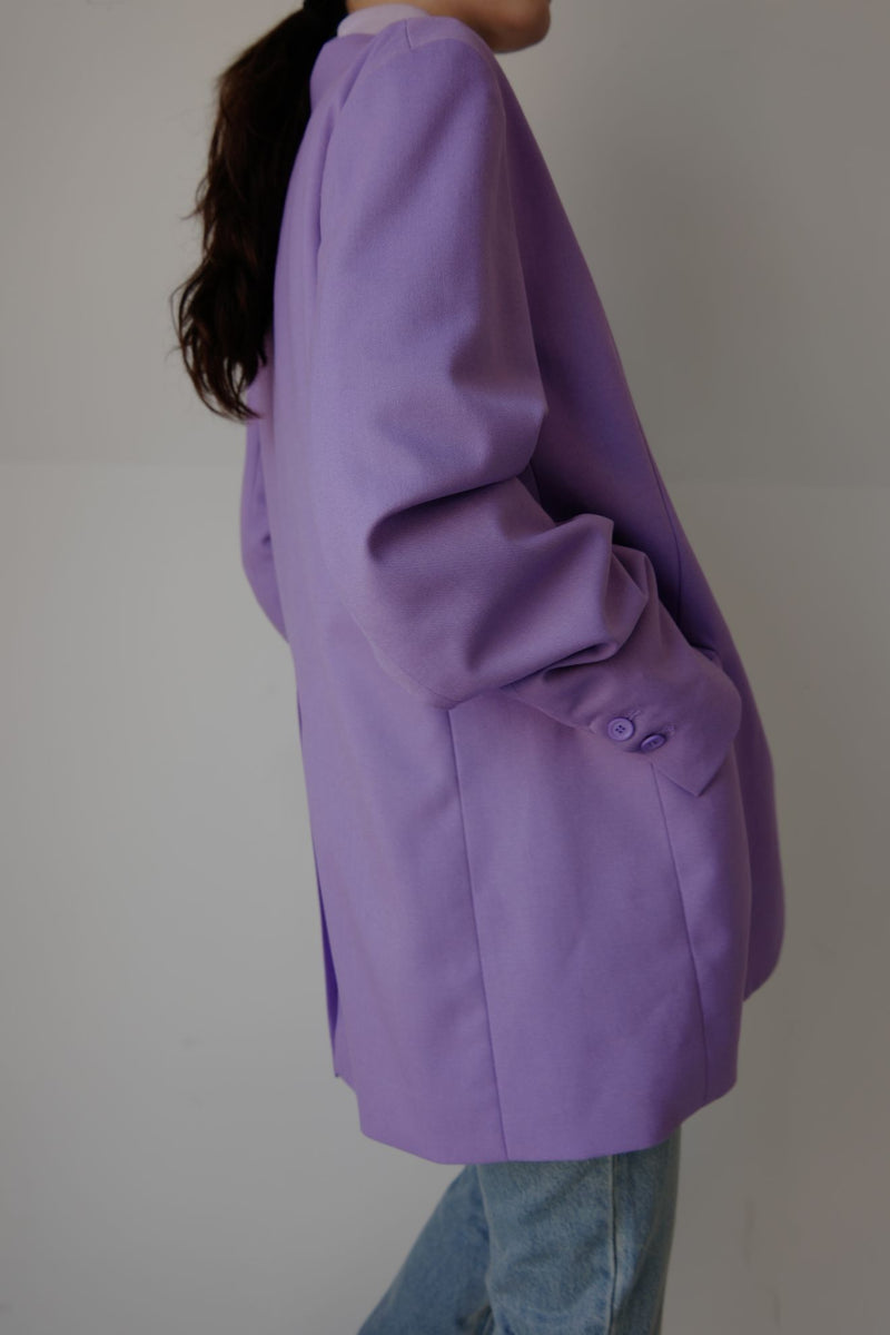 Handsome jacket - Purple