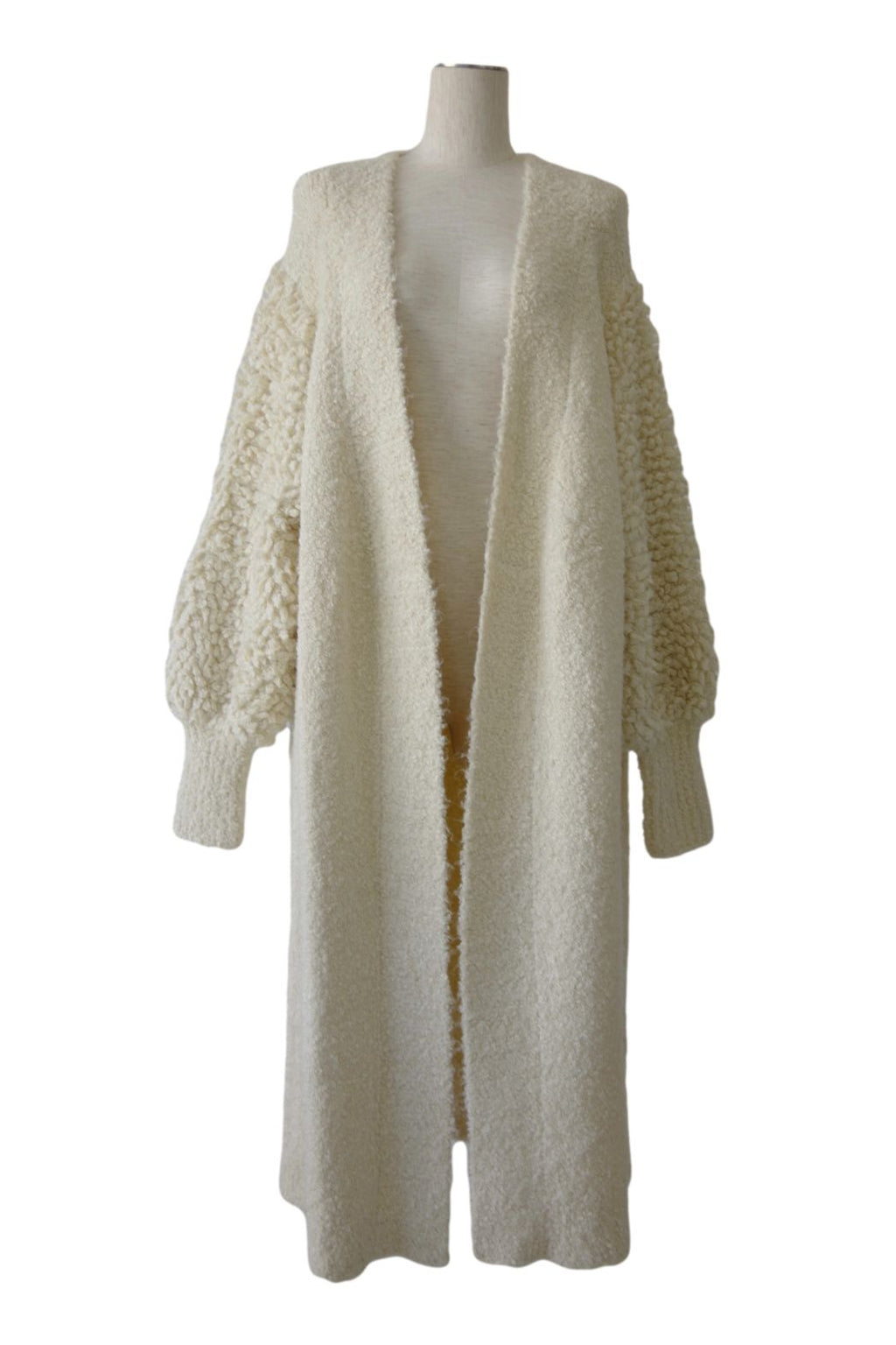 Curly knit loose cardigan – ESIÓ official