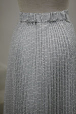 Hard pleats flare skirt - Mix