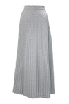 Hard pleats flare skirt - Mix