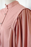Plenty gather shirt tunic - pink