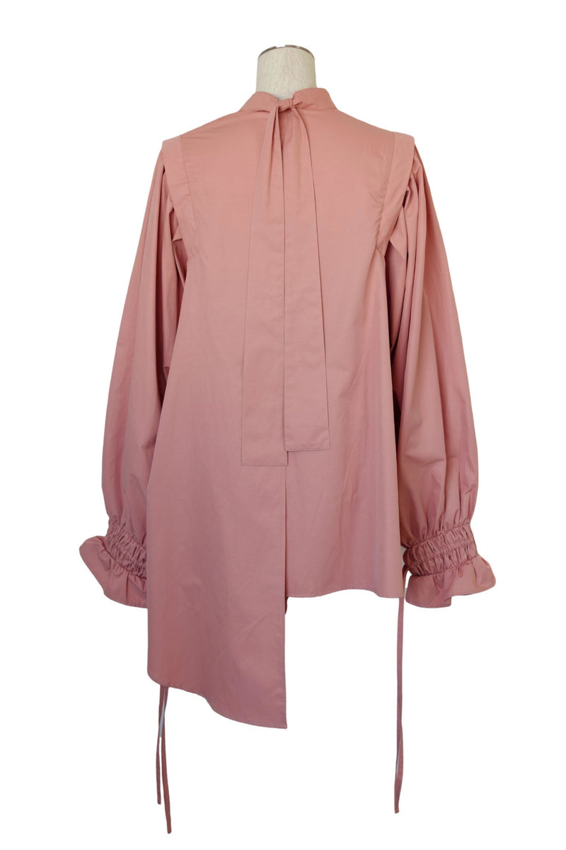 Plenty gather shirt tunic - pink