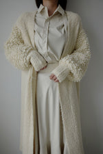 Curly knit loose cardigan - ESIÓ official