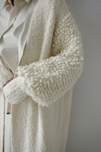 Curly knit loose cardigan - ESIÓ official