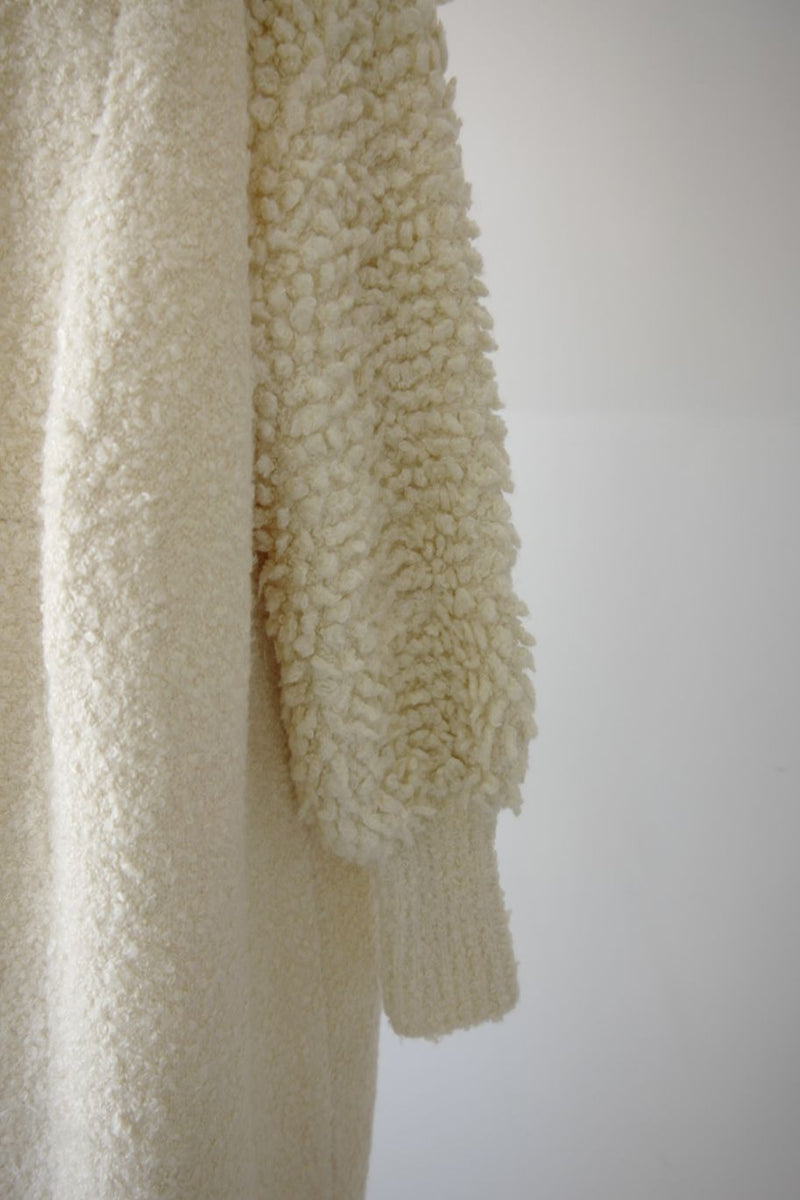 Curly knit loose cardigan - ESIÓ official