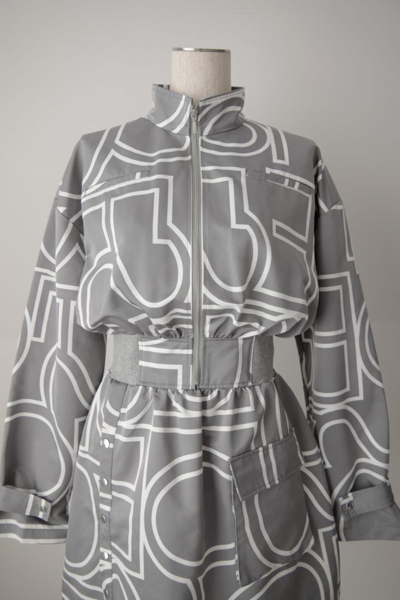 Geometry logo zip - up onepiece - ESIÓ official