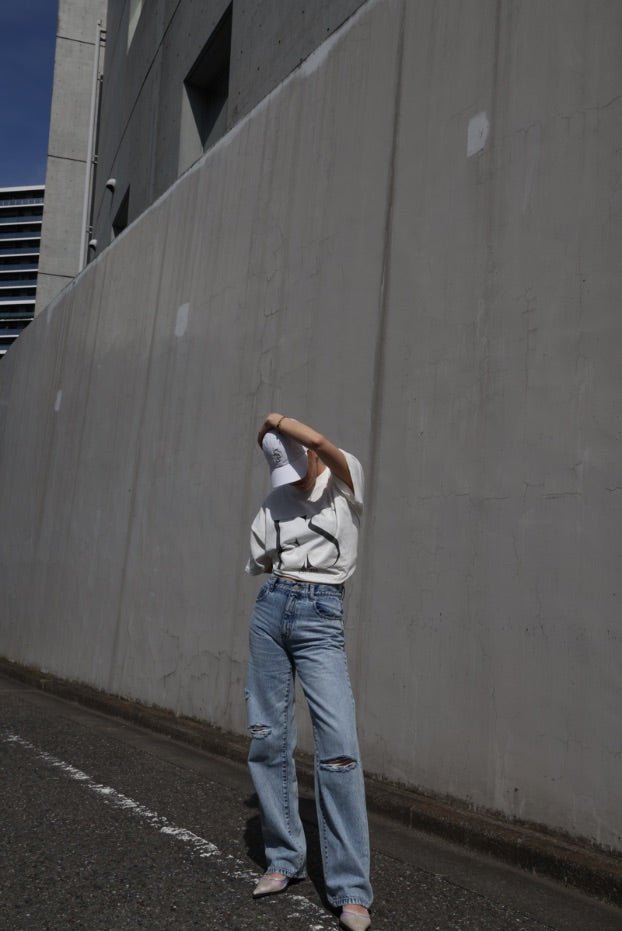 High bleach straight denim - ESIÓ official
