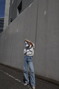 High bleach straight denim - ESIÓ official