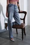 High bleach straight denim - ESIÓ official