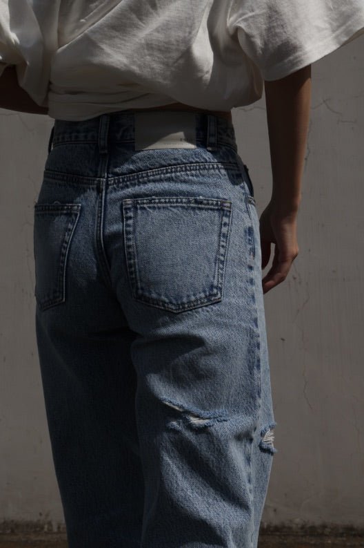 High bleach straight denim - ESIÓ official