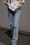 High bleach straight denim - ESIÓ official