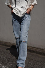 High bleach straight denim - ESIÓ official