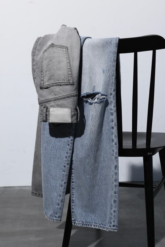 High bleach straight denim - ESIÓ official