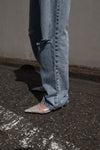 High bleach straight denim - ESIÓ official