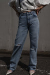 High bleach straight denim - ESIÓ official