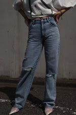 High bleach straight denim - ESIÓ official