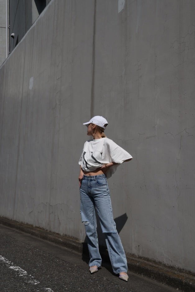 High bleach straight denim - ESIÓ official