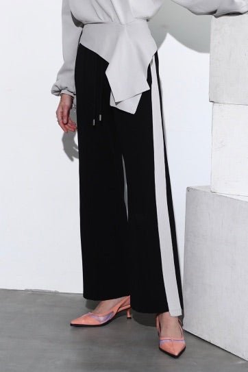 Rib line knit pants - ESIÓ official