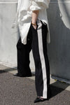 Rib line knit pants - ESIÓ official