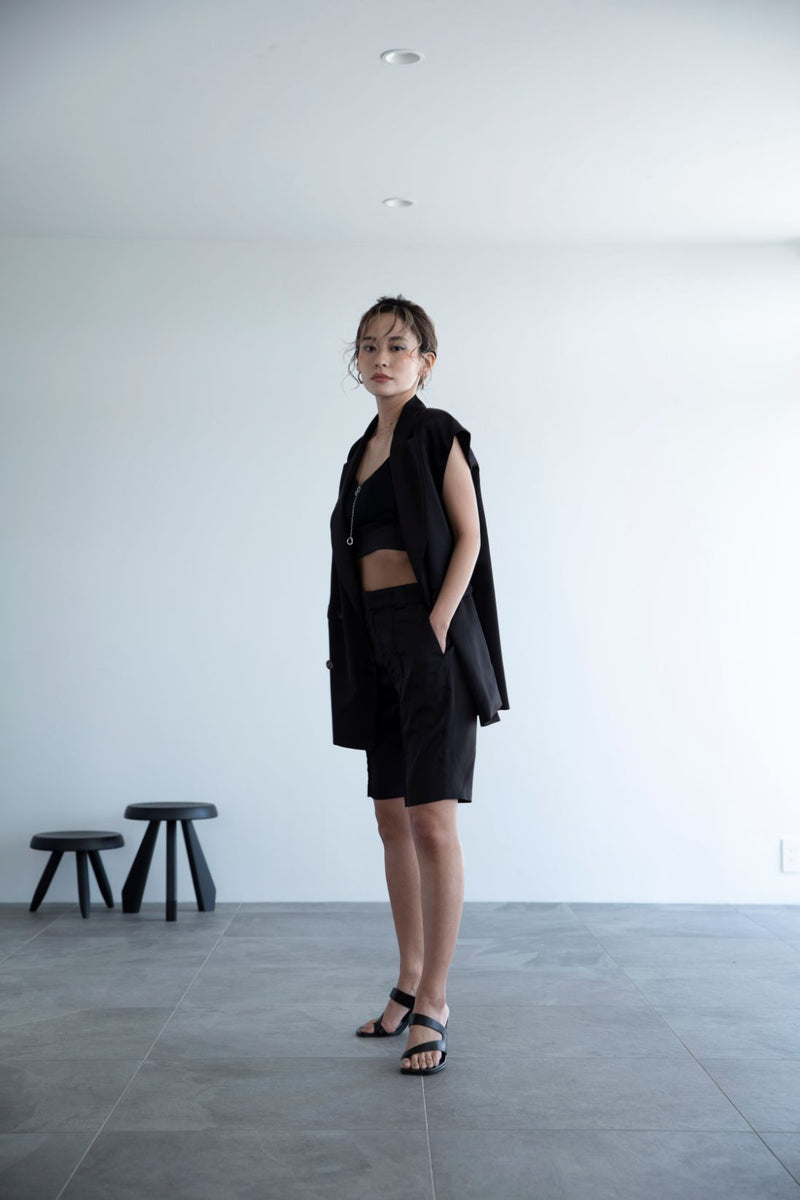 Slight luster harf pants - ESIÓ official