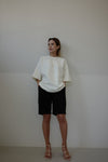 Slight luster harf pants - ESIÓ official
