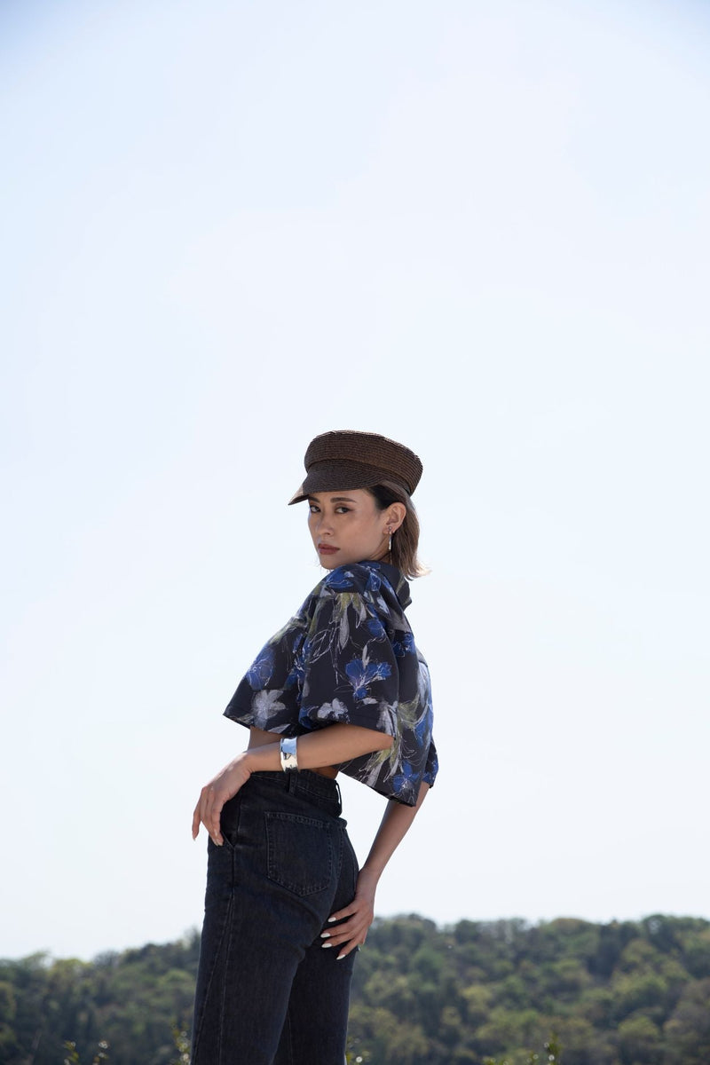 Sprey flower box shirt - Mix - ESIÓ official