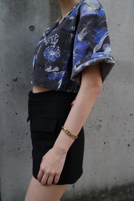 Sprey flower box shirt - Mix - ESIÓ official