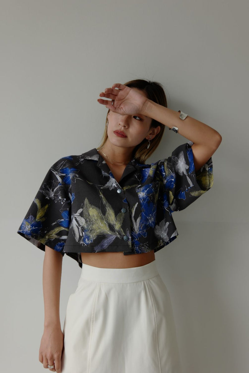 Sprey flower box shirt - Mix - ESIÓ official