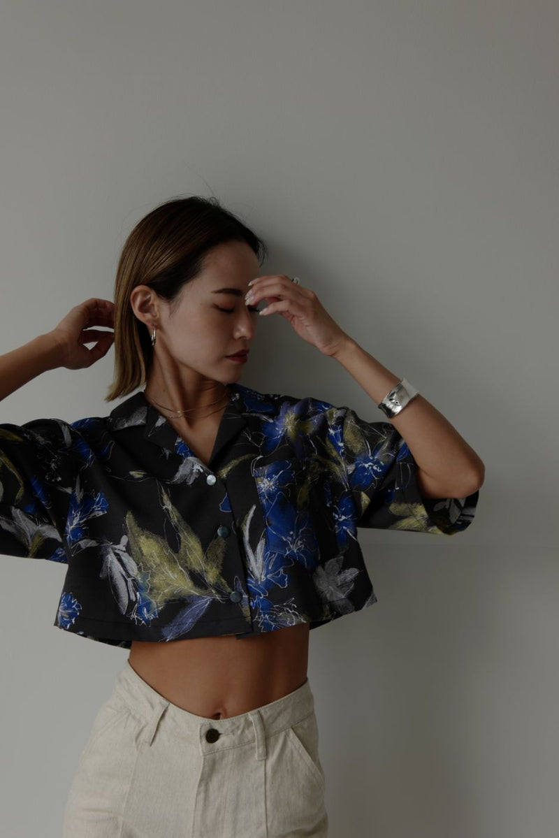 Sprey flower box shirt - Mix - ESIÓ official